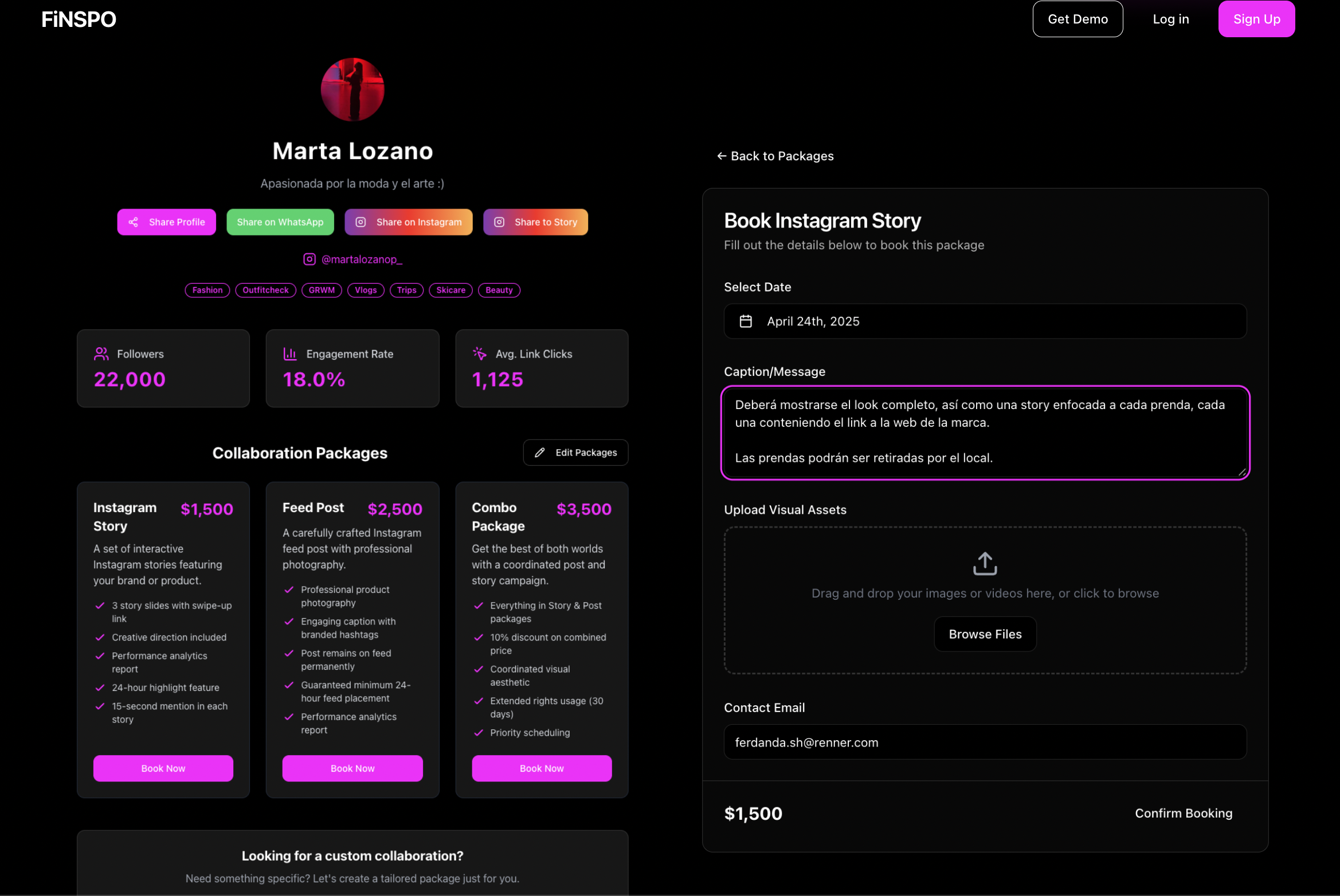 FiNSPO Creator Panel 1