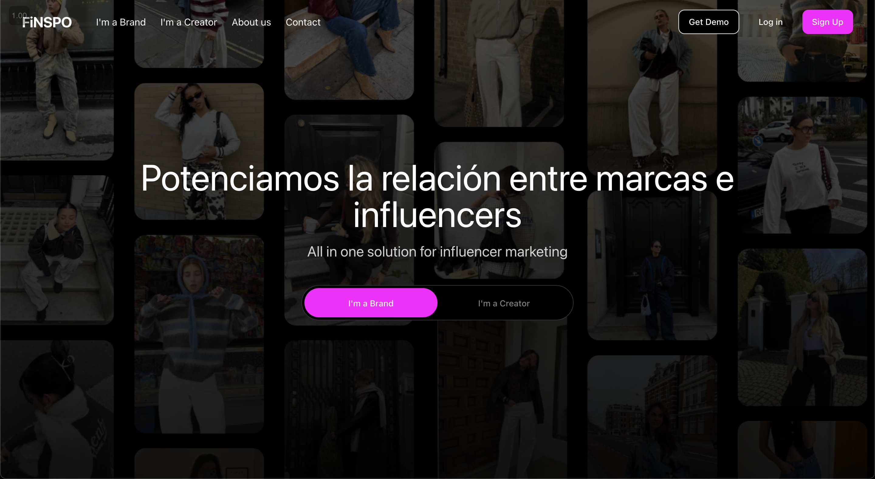 FiNSPO Landing Page 1