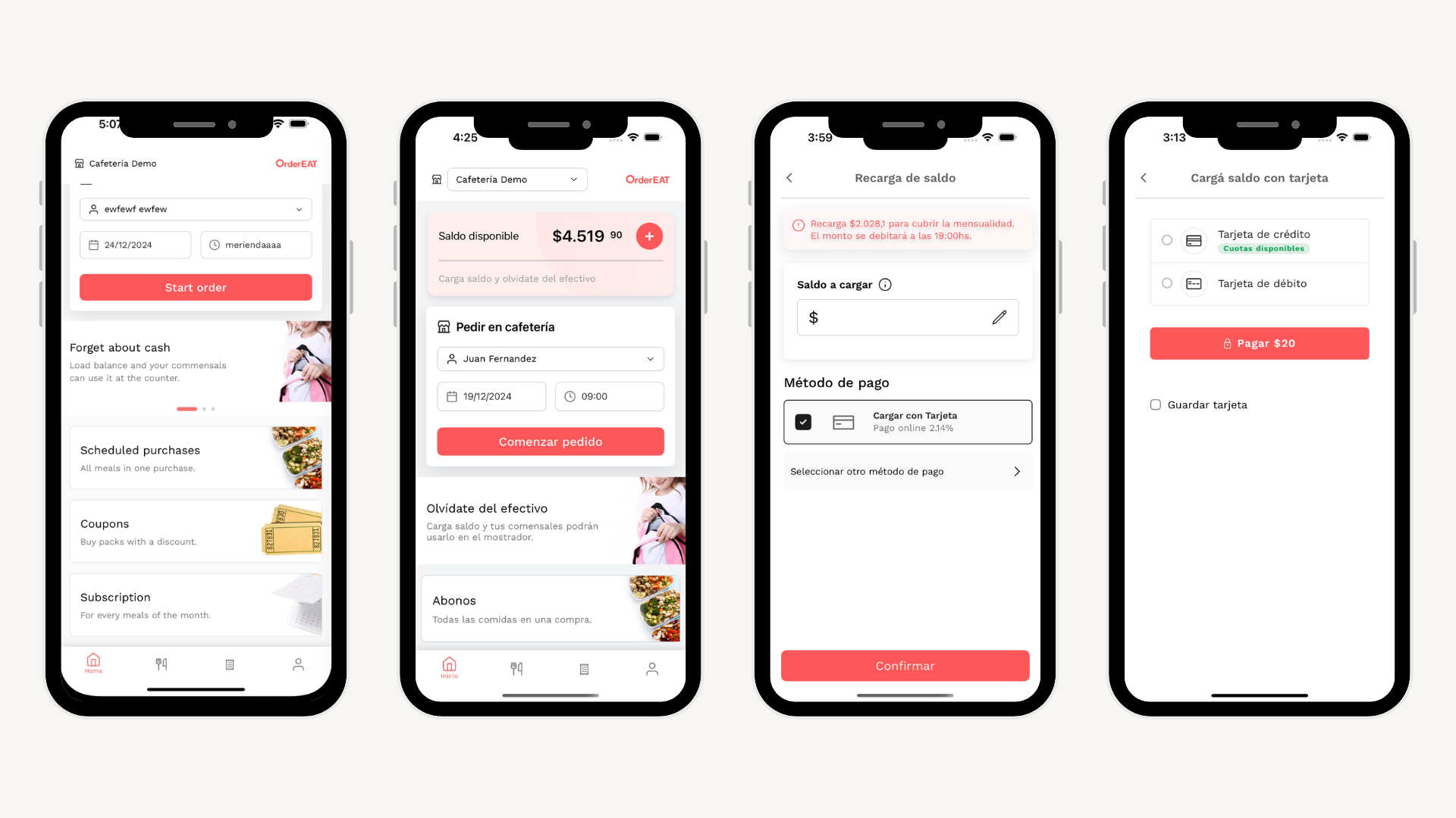 OrderEAT Mobile App 1